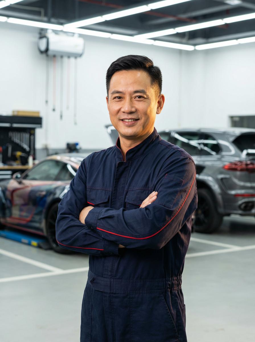 小马拉大车修车改装专家张磊